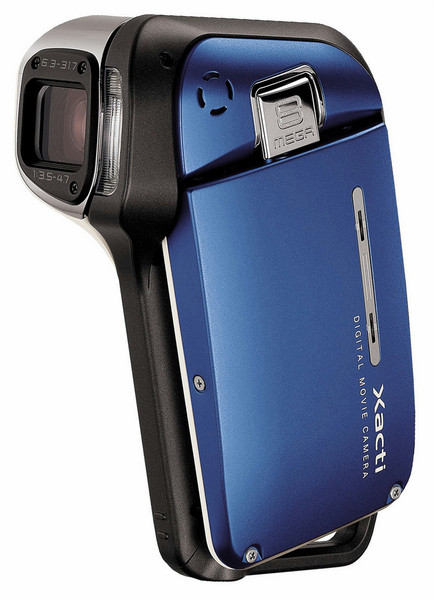 Sanyo VPC-E2BL 8MP CMOS Blue hand-held camcorder