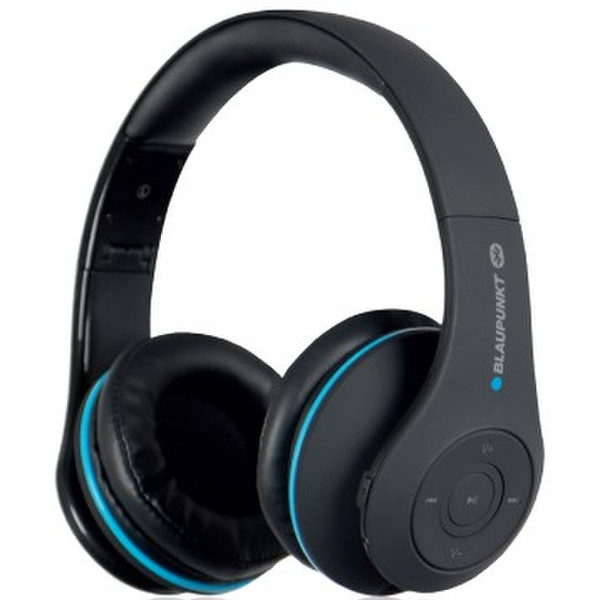 Blaupunkt HPB 10 Head-band Binaural Wired/Wireless Black,Blue