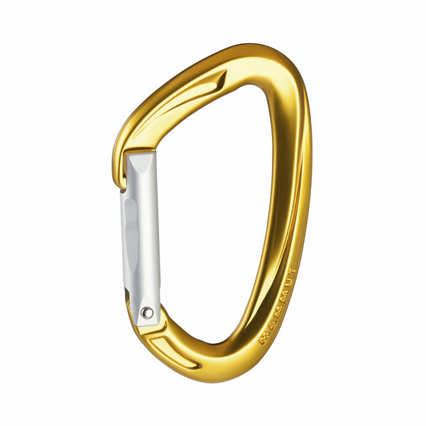 Mammut Crag Key Lock Non-locking carabiner D-shaped Золотой 1шт