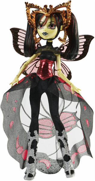 Monster High Boo York Gala Ghoulfriends Luna Mothews Разноцветный кукла