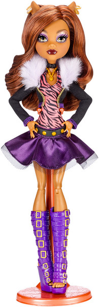 Monster High Clawdeen Wolf Multicolour doll