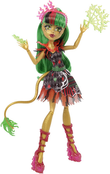 Monster High Jinafire Long Разноцветный кукла