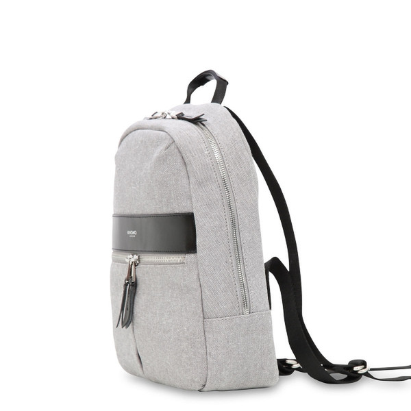 Knomo 19-402-GRE Leder Grau Rucksack