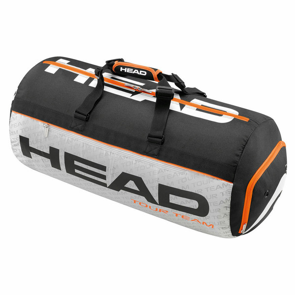 HEAD Tour Team Sport Bag Polyester Black,Orange,Silver duffel bag