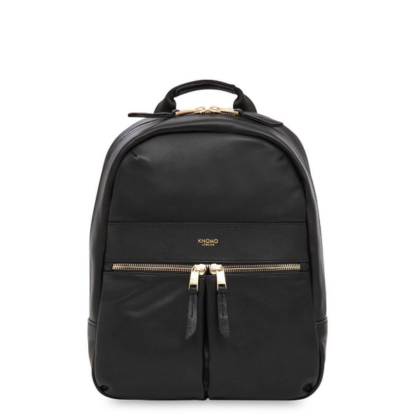 Knomo 20-402-BLK Leather Black backpack