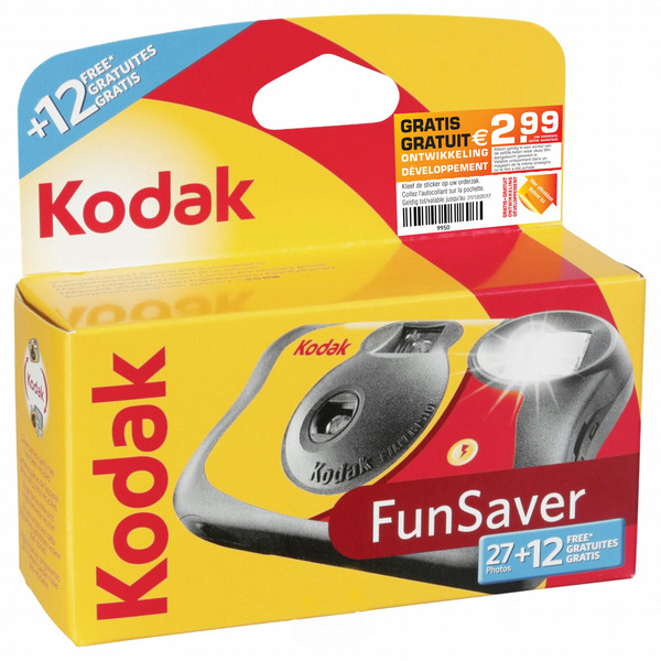 Kodak 105358613 Disposable film camera Grey,Yellow film camera
