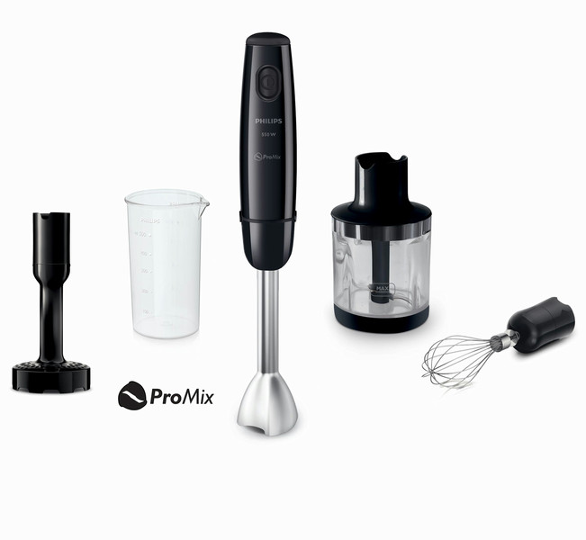 Philips Daily Collection HR1608/90 Immersion blender 550W Black blender