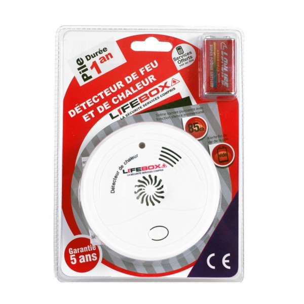 Lifebox DETCC01 Rate-of-rise heat detector