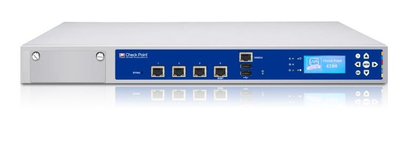 Check Point Software Technologies 4200 1U 3000Mbit/s hardware firewall