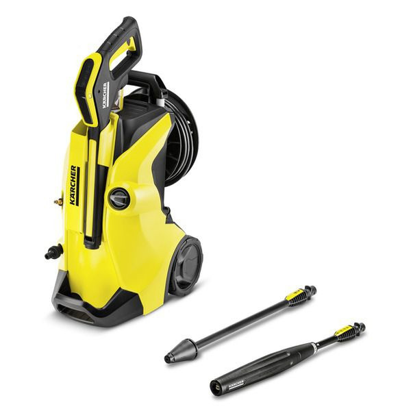 Kärcher K 4 FC Premium Вертикальный Электрический 420л/ч 1800Вт Черный, Желтый pressure washer