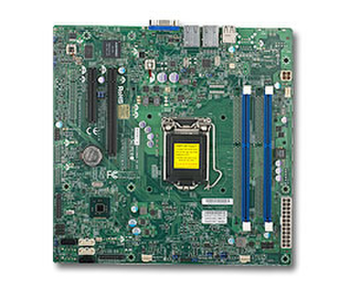 Supermicro X10SLL-SF Intel C222 LGA 1150 (Socket H3) Mini ATX материнская плата для сервера/рабочей станции