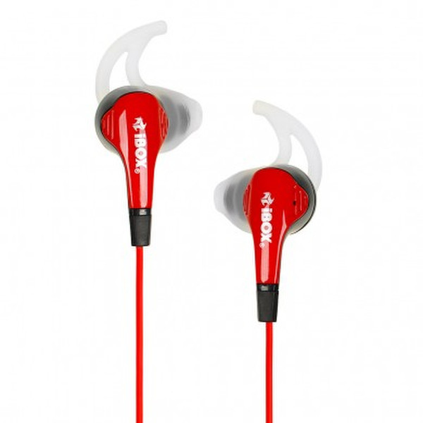 iBox S2 Binaural In-ear Red