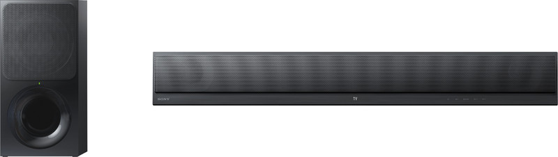 Sony HTCT390 Проводной и беспроводной 2.1канала 300Вт Черный динамик звуковой панели