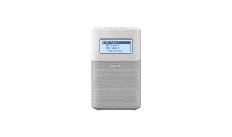 Sony XDR-V1BTD Портативный Белый радиоприемник