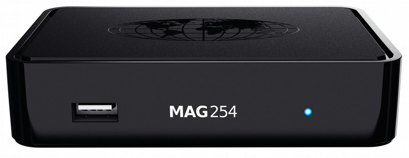 Infomir MAG254 IPTV Full HD Black TV set-top box