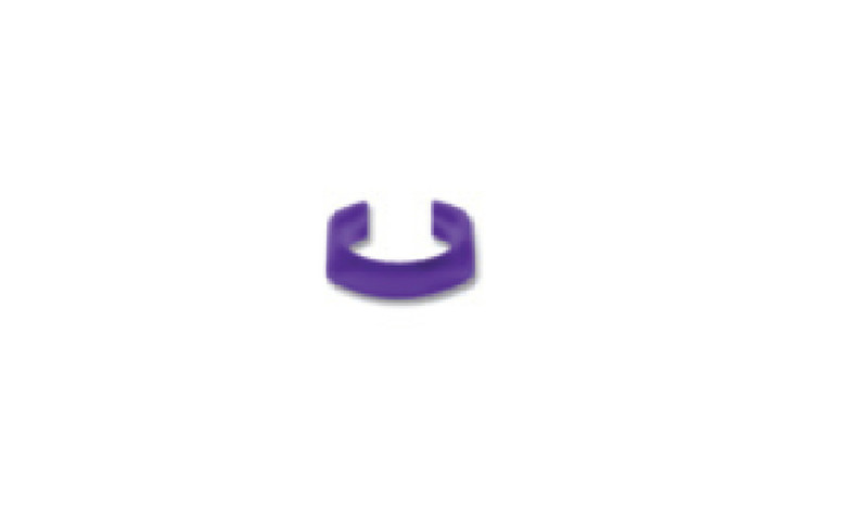 Siemon CLIP-08 Фиолетовый 25шт кабельный зажим