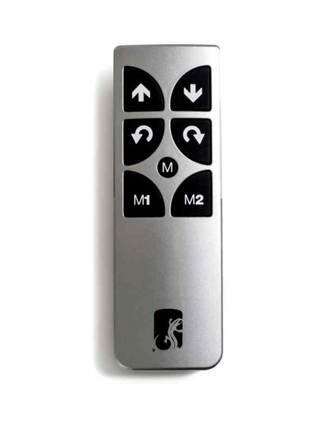 Salamander Designs FPSA/RF1 Press buttons Silver remote control