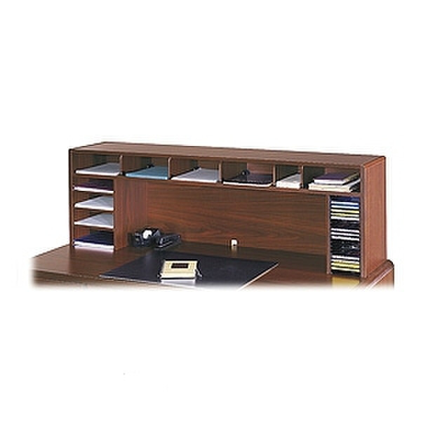 Safco 3661CY Wood Brown desk tray