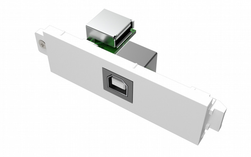 Vision TC3 USBB USB White socket-outlet