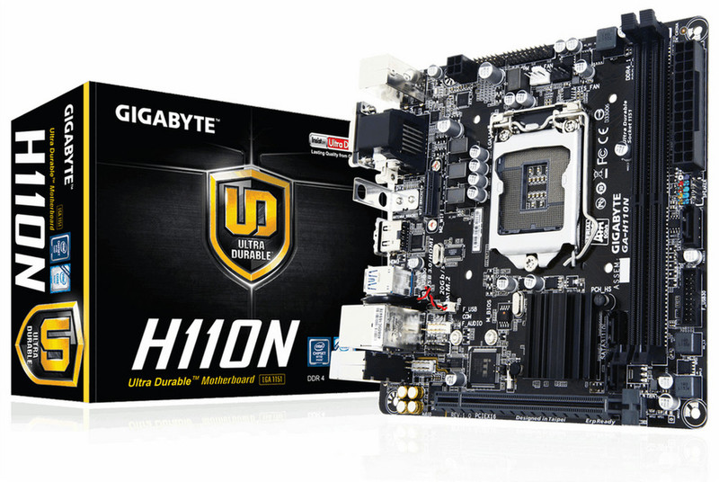 Gigabyte GA-H110N Intel H110 Mini ITX Motherboard