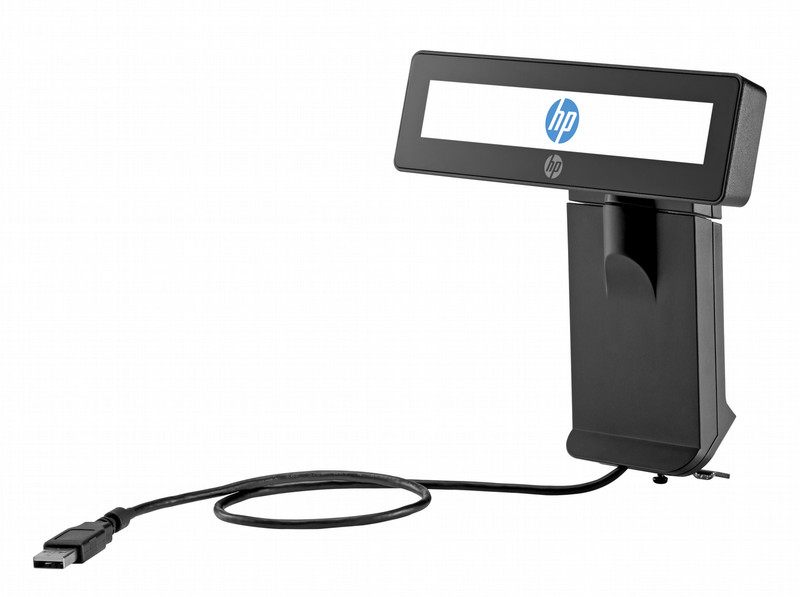 HP Integriertes RP9 2x20-Display, oben, mit Arm