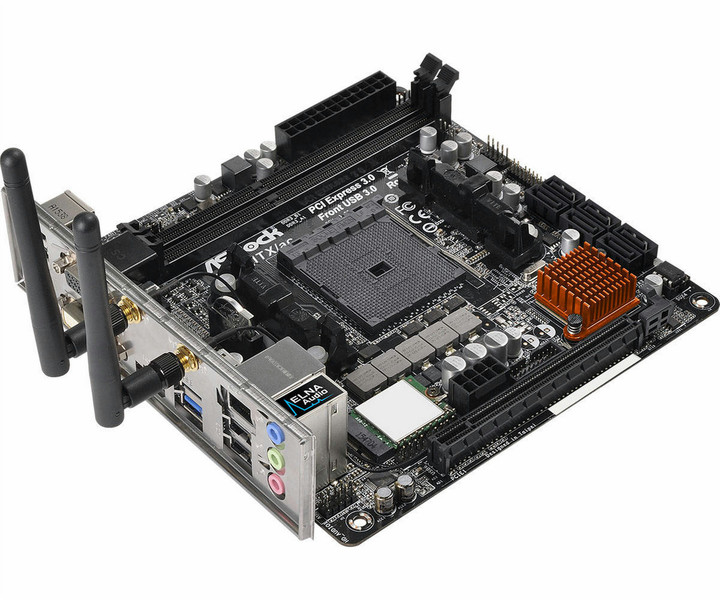 Asrock A88M-ITX/ac AMD A88X Socket FM2+ Mini ITX