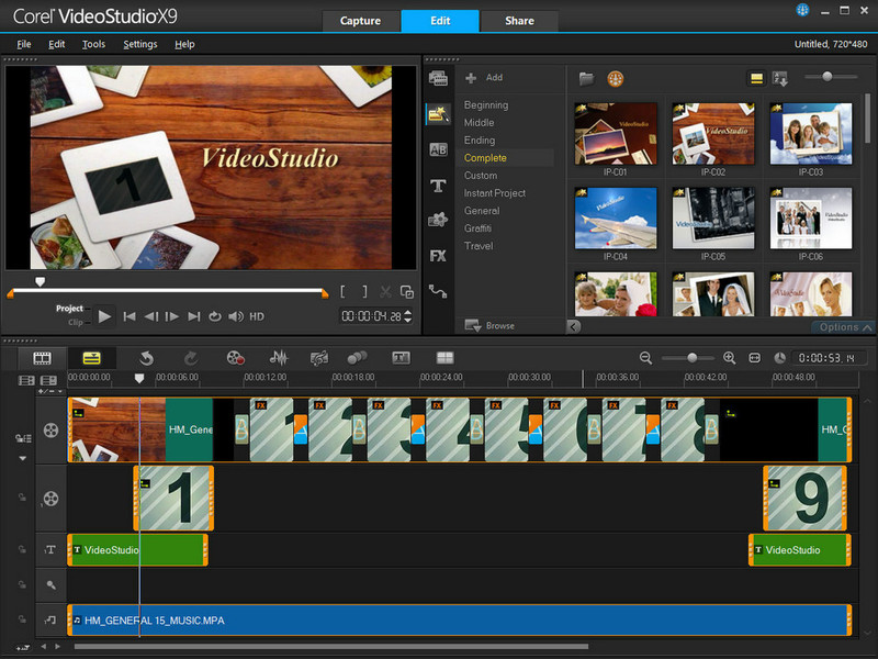 Corel VideoStudio X9 Pro Education Edition