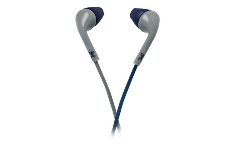 Perfect Choice PC-116264 Binaural im Ohr Blau, Grau Mobiles Headset