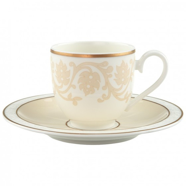 Villeroy & Boch 1043901410 Messing, Weiß 2Stück(e) Tasse & Becher