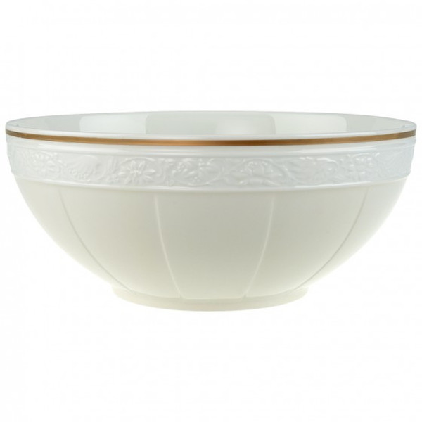 Villeroy & Boch 1043903170 Round Beige,Brass,White dining bowl