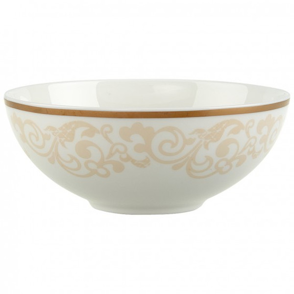 Villeroy & Boch 1043903810 Round Brass,White dining bowl