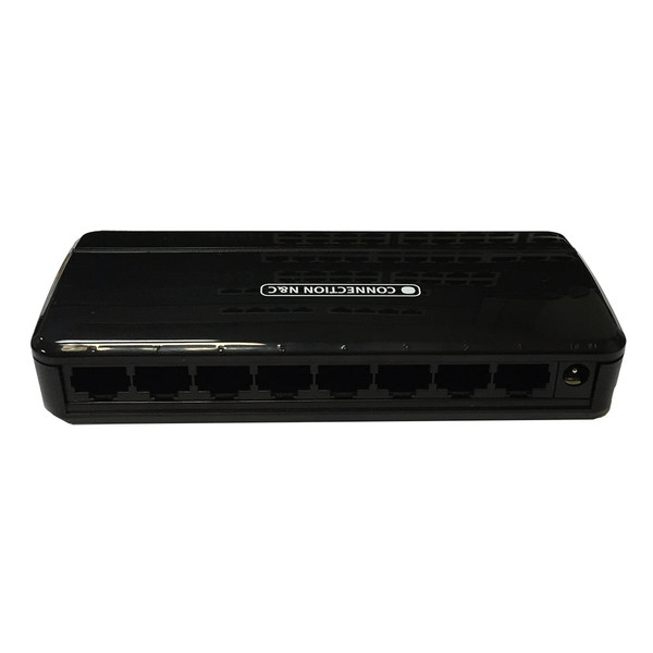 Connection N&C CNC-SF8 ungemanaged Fast Ethernet (10/100) Schwarz Netzwerk-Switch