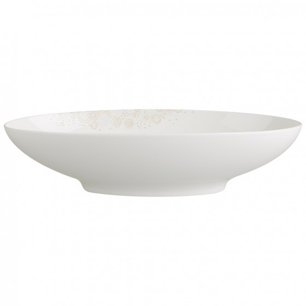 Villeroy & Boch 1045113288 Oval Porzellan Silber, Weiß Speiseschüssel