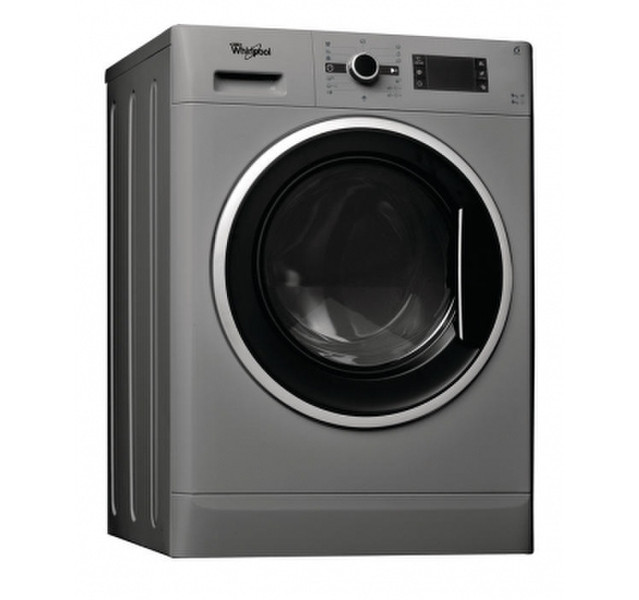 Whirlpool WWDC 9614 S freestanding Front-load A Silver washer dryer