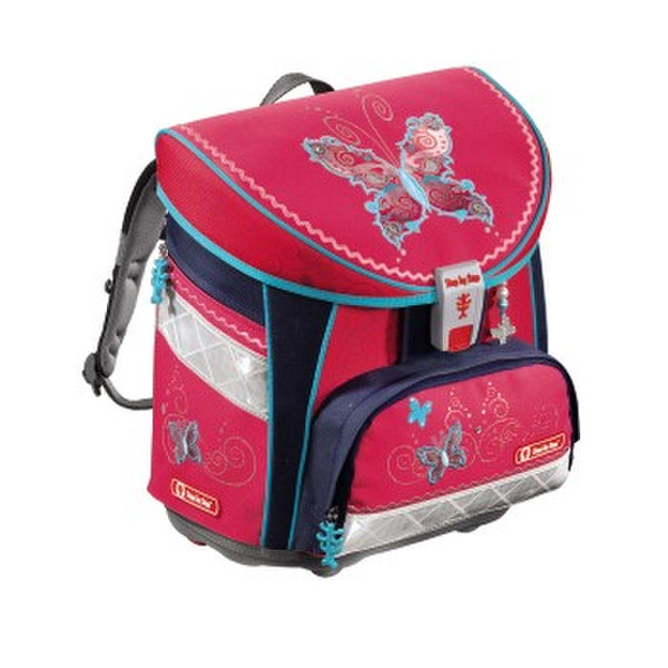 Step by Step Butterfly Dancer Girl School backpack Polyester Black,Pink