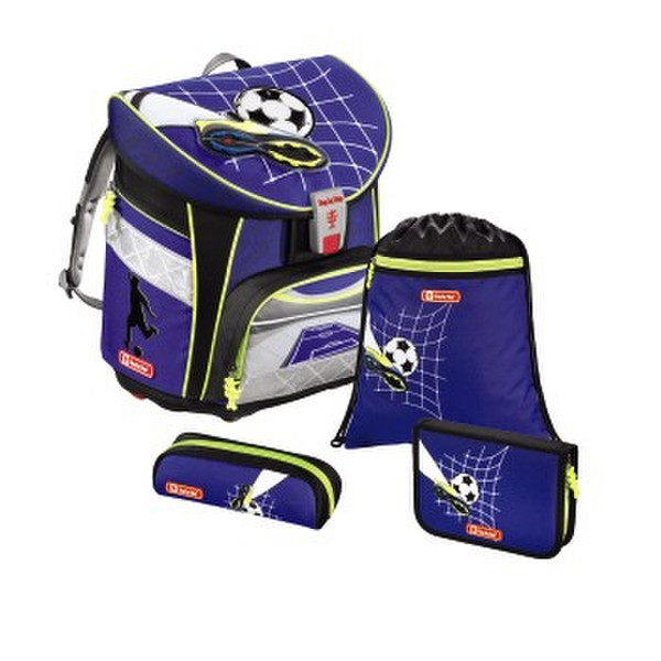 Step by Step Top Soccer Boy School backpack Polyester Blue,Green