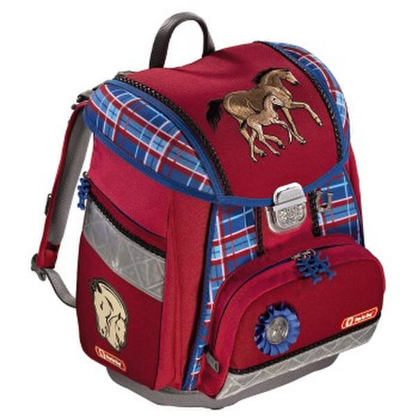 Step by Step Horse Family Junge School backpack Polyester Blau, Rot