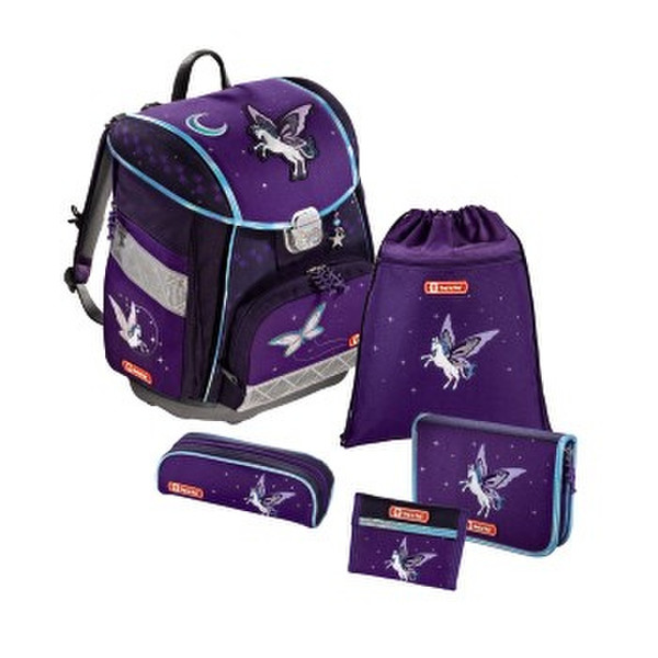 Step by Step Pegasus Dream Girl School backpack Polyester Blue,Violet