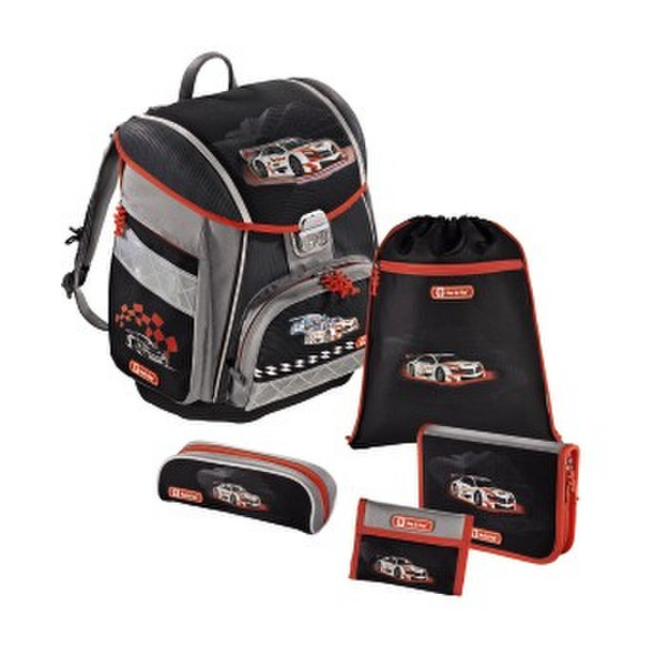 Step by Step Racer Boy School backpack Black,Red