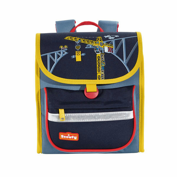 Scout Minibuddy Boy School backpack Blue,Grey,Red,Yellow