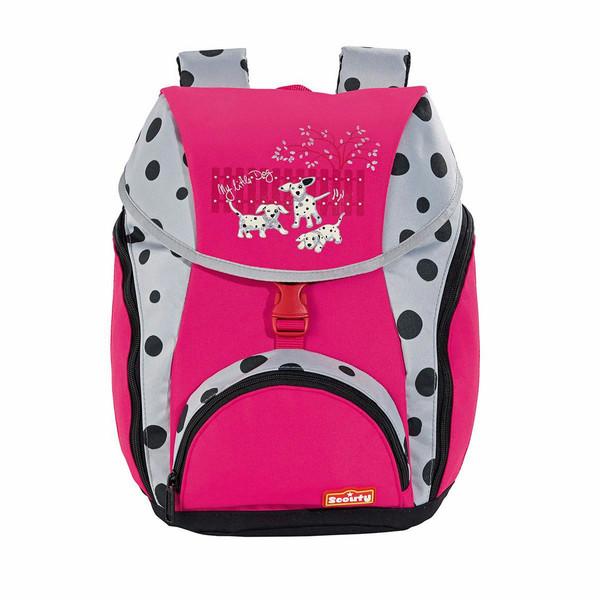 Scout Minialpha Girl School backpack Grey,Pink