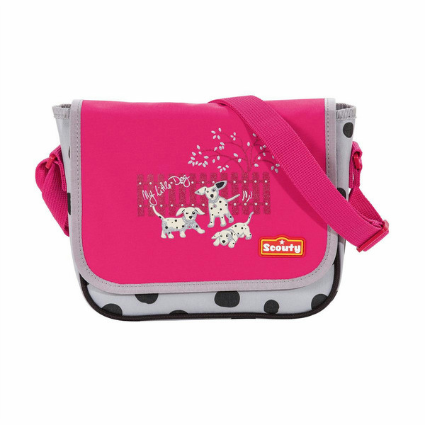 Scout 132003333 Девочка School messenger Серый, Розовый школьная сумка