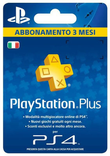 Sony Playstation Plus Card Hang 90D