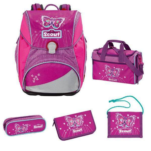 Scout 74510728900 Девочка School backpack Розовый, Пурпурный школьная сумка