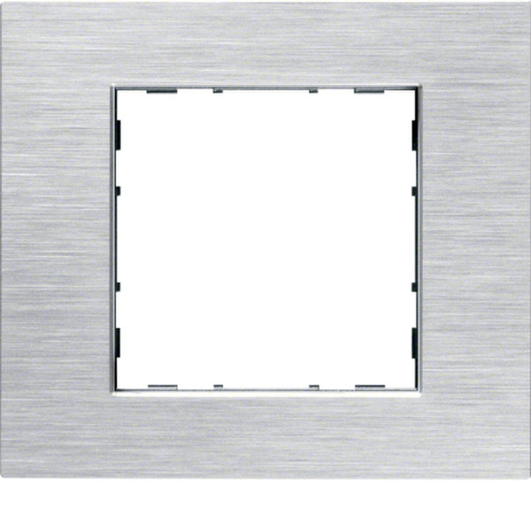 Hager WYR516A Stainless steel switch plate/outlet cover