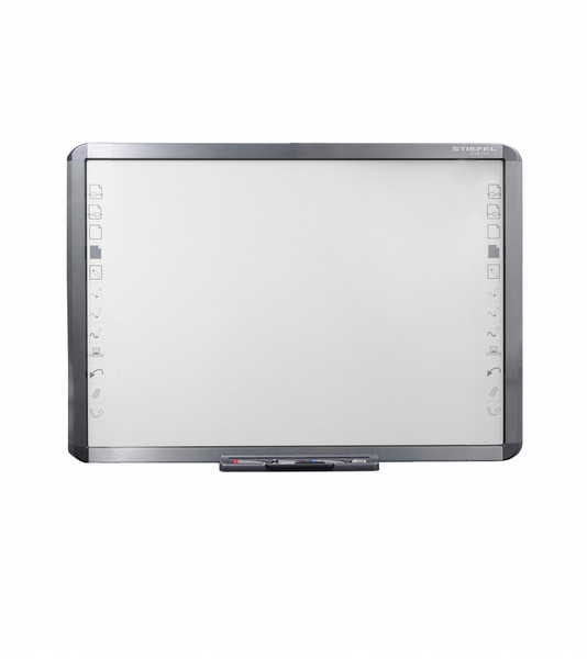 Stiefel SWB80 interaktives Whiteboard 1650 x 1160mm Enamel Magnetic whiteboard