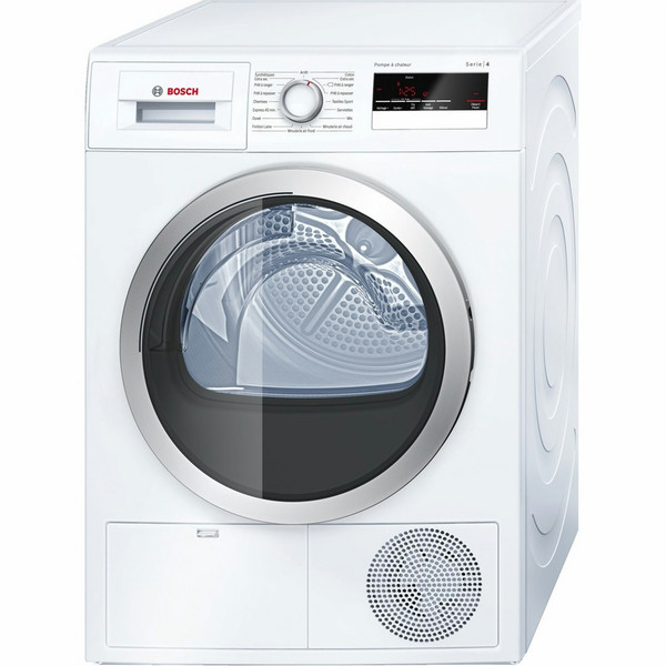 Bosch Serie 4 WTH85290FF freestanding Front-load 8kg A++ White tumble dryer