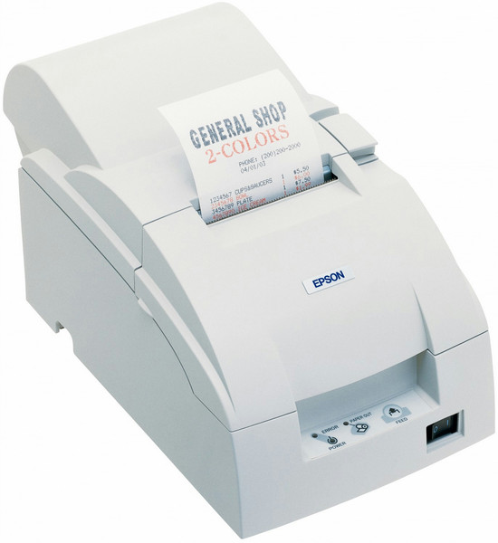 Epson TM-U220A Матричный POS printer Белый