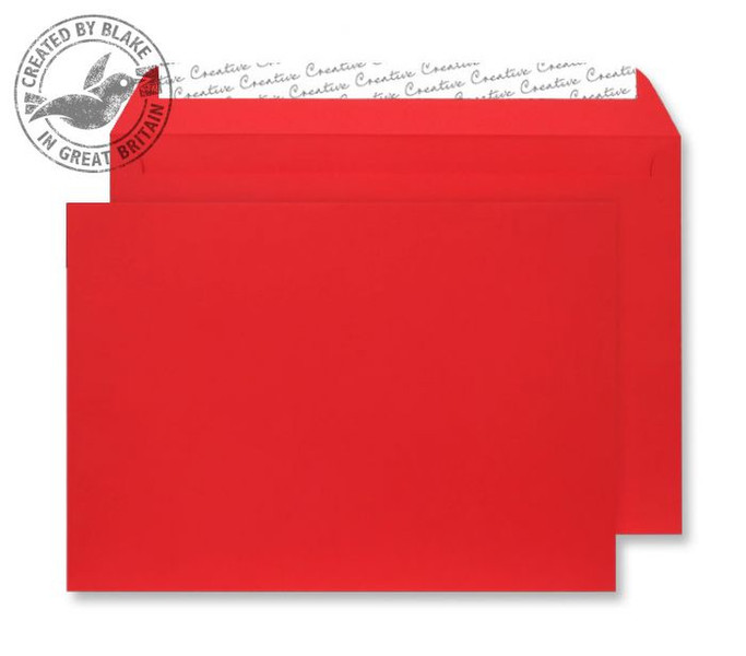 Blake Creative Senses Wallet Peel and Seal Red Velvet C5 162×229mm 140gsm (Pack 20)