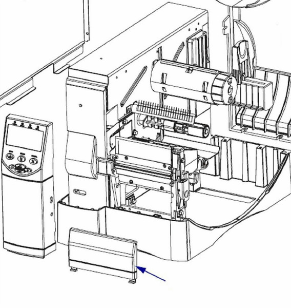 Zebra Kit Front Lower Cover ZM400